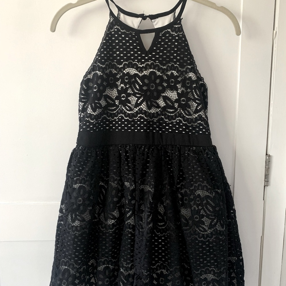 Beautiful soft black lace dress.
